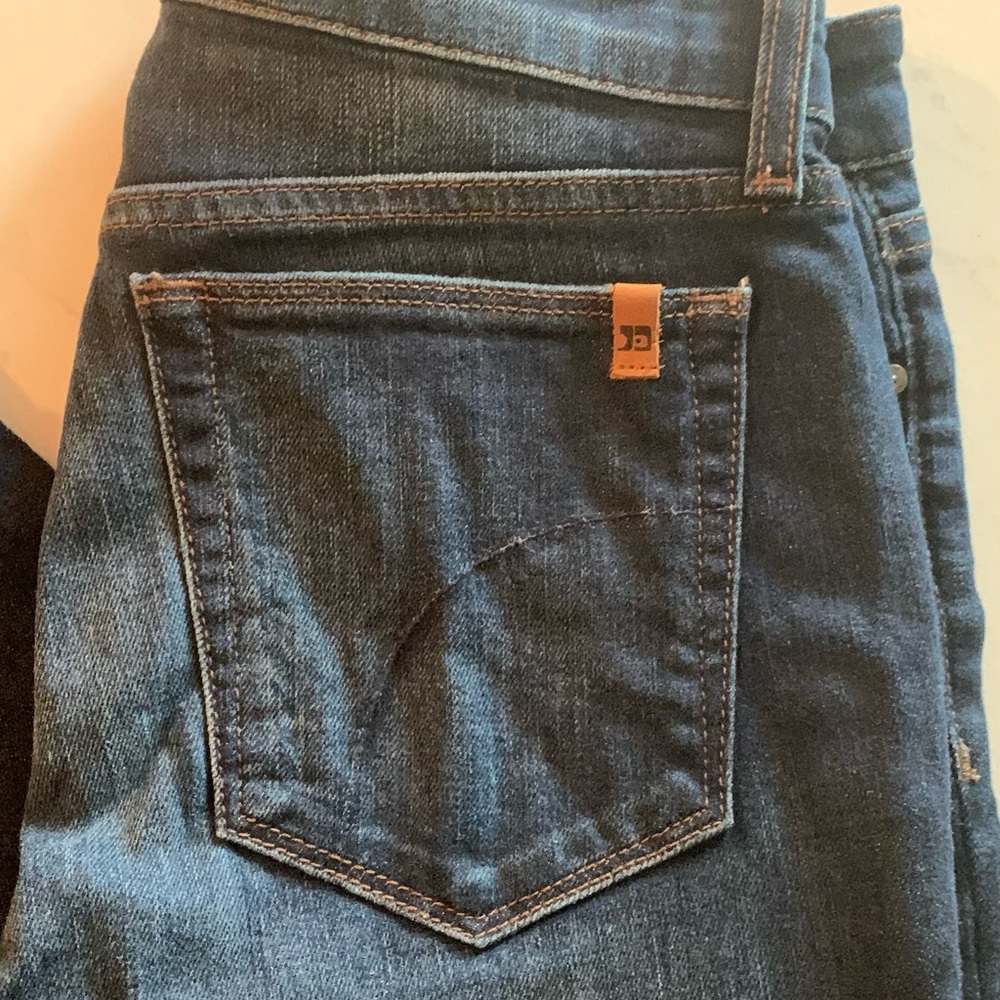 Joe's Jeans Womens Frayed Cuffed Jeans Navy 26 - Picture 9 of 13